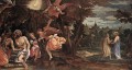 Baptême et Tentation de Ch Renaissance Paolo Veronese